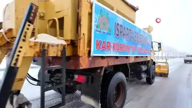 Isparta'da Mevsimin İlk Karı