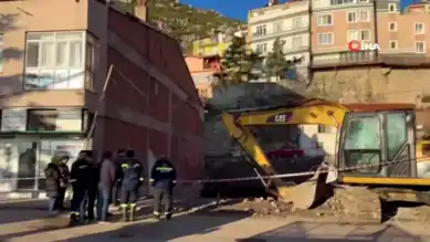 Isparta Eğirdir'de Boş Bina Çöktü!