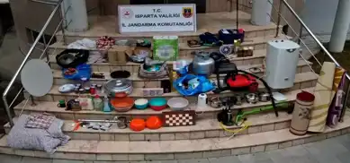 Isparta Atabey'de Hırsızlık: 4 Tutuklama