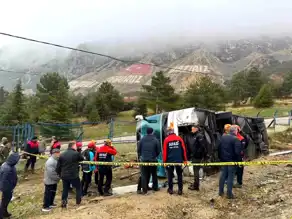 Isparta'da Otobüs Kazası: 1 Ölü, 24 Yaralı