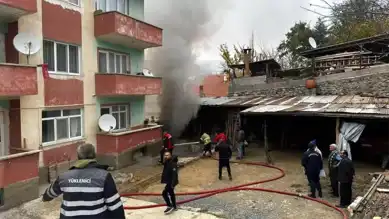 Köy Evinde Yangın!