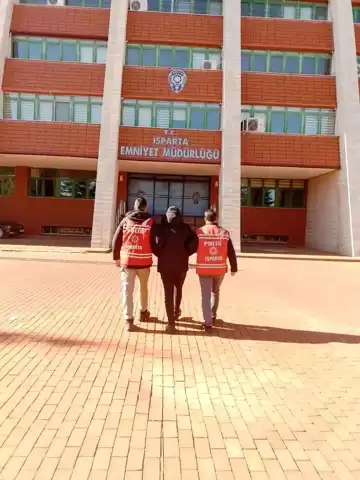 Hapis Cezası Olan Şahıs Isparta'da Yakalandı