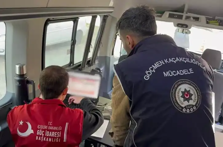Isparta'da Düzensiz Göç Operasyonu