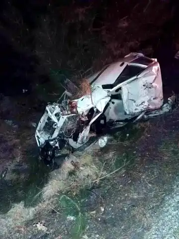 Isparta'da Trafik Kazası: 1 Ölü, 1 Yaralı