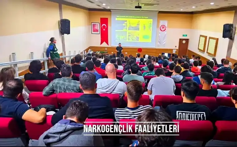 Isparta'da 2024'te Uyuşturucuyla Mücadele Eğitimleri
